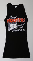 Lake Buena Vista, Fl - Hooters Girls Authentic Large (L) Black Cotton Tank Top - £19.28 GBP