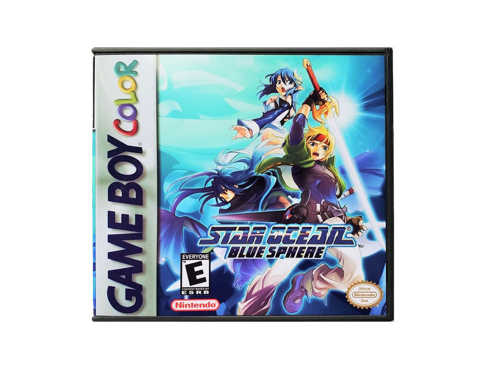 Star Ocean Blue Sphere Game / Case RPG English Translated - Gameboy Color (GBC)
