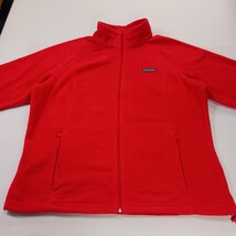Columbia WL6439 Women's Red Benton Springs Full Zip Fleece Jacket Size 2XL image 13