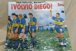 Maradona - poster his return to Boca jrs. 90 years - $34.65