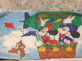 Minnie and Mickey Mouse Mickey Air Mobile Pillow Case Vintage Walt Disney - £3.67 GBP