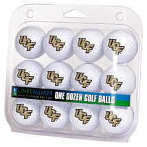 UCF Central Florida Golden Knights  Dozen 12 Pack Golf Balls - £31.38 GBP