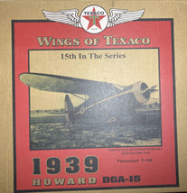 Wings of TEXACO 1939 Howard DGA-15  ERTL 2007 21844P New Airplane Collectable - £45.94 GBP