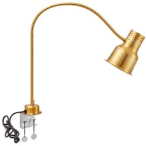 Avantco 39&quot; Gold Single Arm Stainless Steel Heat Lamp w/ Stainless Clamp... - £233.70 GBP