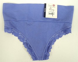 Secret Treasures Women&#39;s Sexy Lace Wideband Purple Thong - XS (0-2) - Ne... - £4.67 GBP