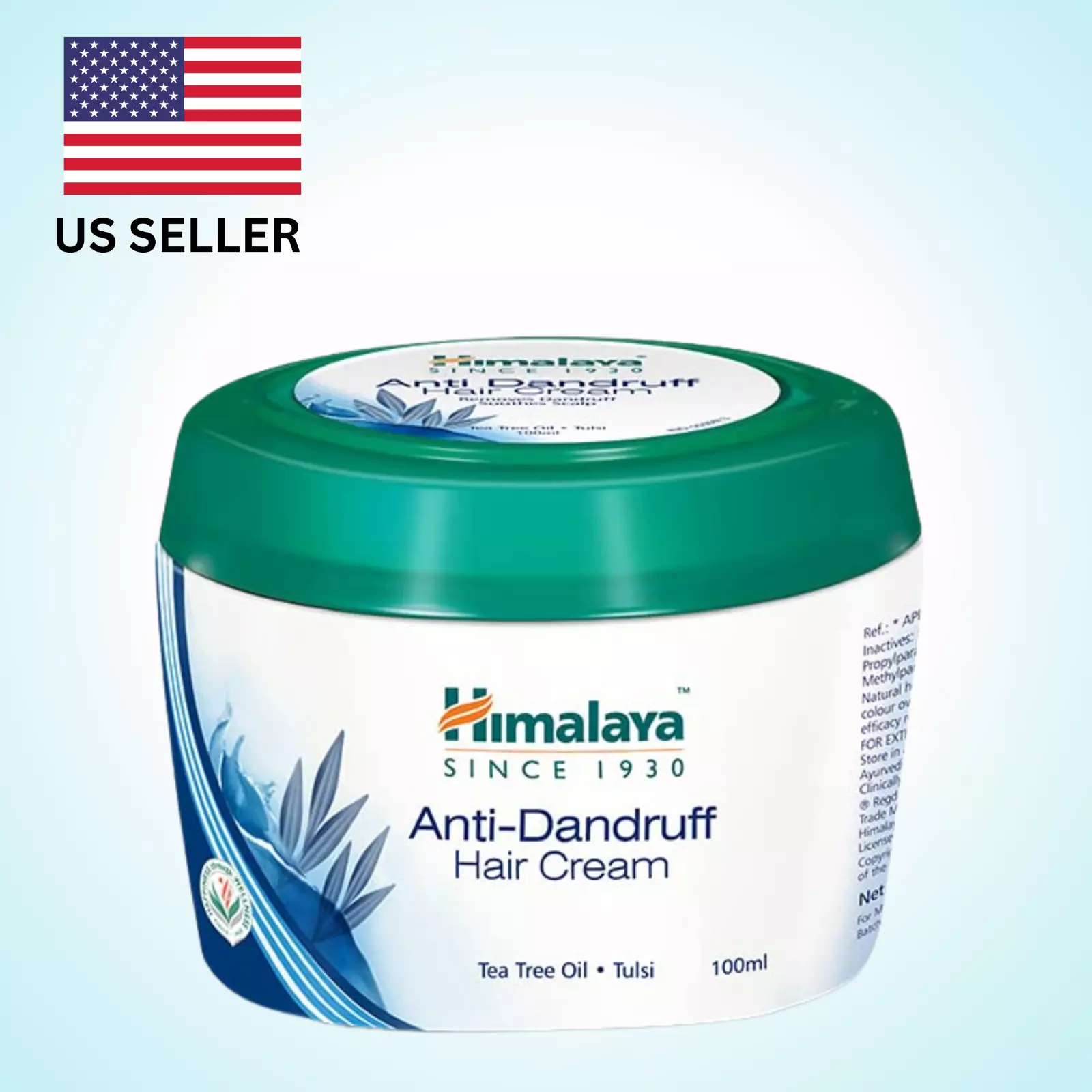 Himalaya Anti Dandruff Hair Cream Tea Tree Oil Rosemary Holy Basil 100 ml - $14.99