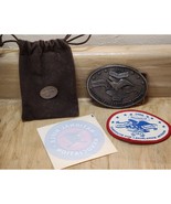 1986 NRA Belt Buckle Institute Legislative Action Defender Eagle Lot Pin... - $18.99