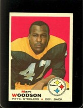 1969 Topps #155 Marv Woodson Vg+ Steelers *X61703 - $5.39