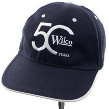 Wilco 50 Years Embroidered Baseball Hat Cap Navy Blue White Adjustable F... - £21.28 GBP
