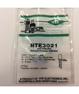 (28) NTE3021 ECG3021 Light Emitting Diode (LED) 5mm Yellow Flooded - Lot... - £39.27 GBP