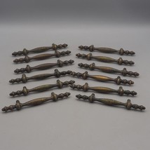 Set of 12 Brass Cabinet Cupboard Dresser Furniture Drawer Pulls - £56.95 GBP