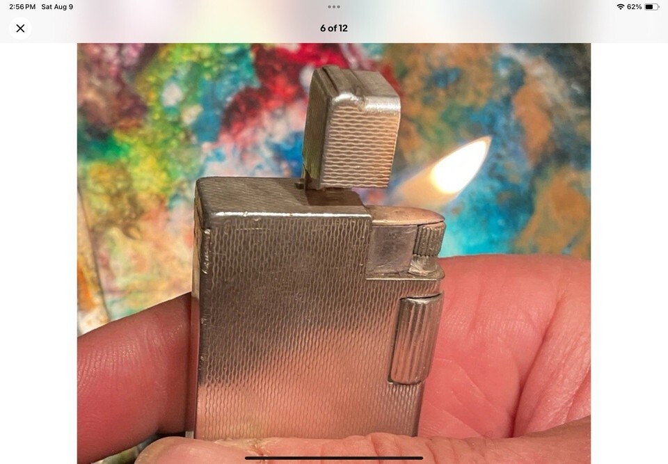 1946 Sterling Silver Bach & Cooper Lighter Hallmarked RARE Fully Functional Item image 11