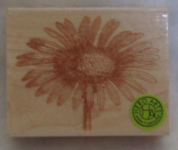 Hero Arts Wood Mounted Rubber Stamp Fresh From The Vault Daisy Limited Edition - £9.56 GBP