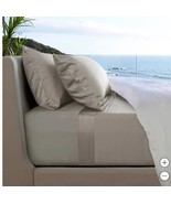 Cariloha Bed Sheets Set Light Gray Resort Thermal Regulating Soft Smooth... - $370.48 CAD+