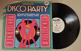 Adam VIII Presents Disco Party Vinyl Music Record 1975 - $5.93