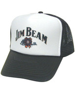 Jim Beam Whiskey Trucker Hat Mesh Hat Snapback Hat Beer Cap Logo Cap - £19.71 GBP
