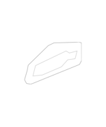 2019-2025 HONDA PASSPORT REAR LEFT DOOR HANDLE SEAL NEW OEM PART 72684-T... - $418.22 MXN
