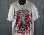 Detroit Red Wings Shirt (VTG) - 2002 Stanley Cup Champions - Men&#39;s XL (NWT) - £51.00 GBP