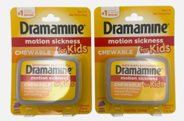 Dramamine Motion Sickness Relief for Kids Chewable, Grape, 8 Count (Pack... - $12.86