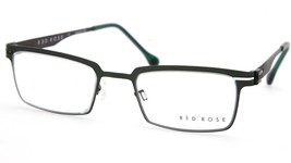 New Red Rose Marco / 6312 Dark Green Eyeglasses Glasses 49-20-145 B30mm Japan - £97.36 GBP