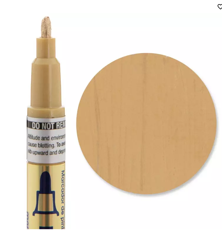 Marvy Uchida DecoColor Fine Tip Paint Marker Gold - $7.91