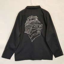 Adidas Manoles Jacket Mens Sz M Gray Pullover Poncho Anorak SB Skate Art - $37.70