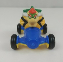 2014 McDonald&#39;s Toy Nintendo Bowser Mario Kart 2&quot; Tall x 3&quot; Wide Action ... - $2.90