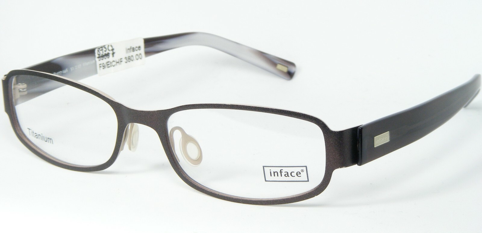 INFACE Danese Optics if1077 146 Glitter Plum-Brown Occhiali Telaio 51-17... - $86.12