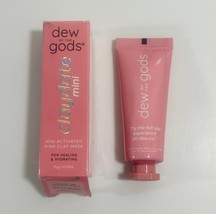 Dew of the Gods Claydate Mini Hya-activated Pink Clay Mask 0.50 Oz EXP: ... - $4.40