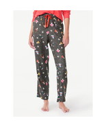 Joyspun Women&#39;s Print Flannel Sleep Pants, Multicolor Size S  (4-6) - $24.18 CAD