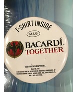 Bacardi Rum T-Shirt-- for Men, Large size - £19.61 GBP