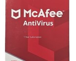 McAfee Antivirus Protection for Your PC, 1-YR Subscription, BRAND NEW, S... - £12.52 GBP