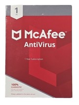 Mc Afee Antivirus Protection For Your Pc, 1-YR Subscription, Brand New, Sealed! - $15.83