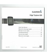 Garmin Edge Explore 820 Replacement Instruction Manual ONLY - $280.80 MXN