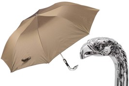 Pasotti Silver Eagle Folding Umbrella - $164.90