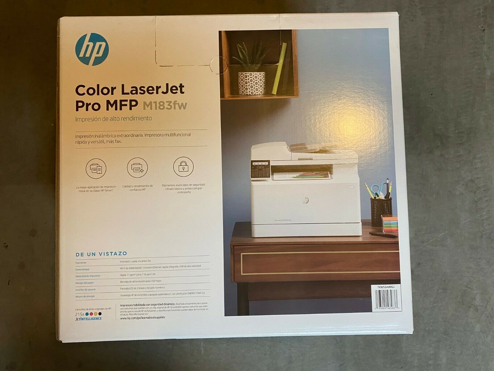 Hp Color Laser Jet Pro Mfp M183fw Printer and 50 similar items