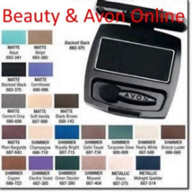 Avon True Color Eyeshadow Single Blackest Black New in Box - $18.00