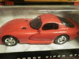 NEW ERTL ASSEMBLED 1997 DODGE VIPER GTS- RED - BOXED- MINT- L55 - $7.02