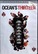 Ocean&#39;s Thirteen [DVD WS 2007] George Clooney, Brad Pitt, Matt Damon - £0.88 GBP