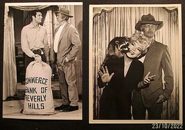 BUDDY EBSEN,MAXBAER (THE BEVERLY HILLBILLIES) ORIG, VINTAGE TV PROMO PHOTOS - $123.75