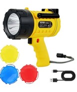 USB Super Bright Rechargeable Spotlight Flashlight 1000, 000LM Searchlight - $56.52 CAD