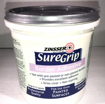 Zinsser SureGrip Professional BORDER ADHESIVE For Painted Surfaces 69684... - $29.58