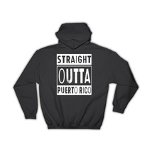 Straight Outta Puerto Rico : Gift Hoodie Expat Country Puerto Rican - £28.31 GBP