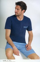 Pajamas Seraph for Man short Sleeve Cotton You 365 LINCLALOR 73671 - £22.72 GBP