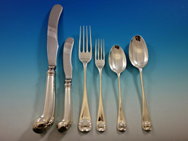 Williamsburg Shell by Stieff Sterling Silver Flatware Set Service 72 pcs Dinner - £5,372.24 GBP