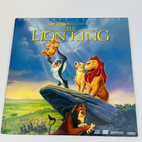 Primary image for Walt Disney’s The Lion King Laserdisc Letterbox Edition Movie VG+ Disney Classic
