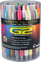 Pilot, G2 Premium Gel Roller Pens, 38-Count Tub, Fine Point 0 Point 7 Mm, - $57.92