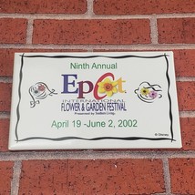Disney Epcot International Flower &amp; Garden Festival Button Pin 2002 - $3.00