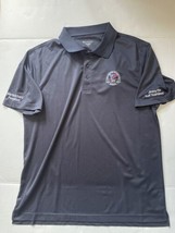 Dorchester Yacht Club Mens Polo Golf Shirt Navy Size L Rare Savin Hill  - $29.63