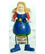 Angel Wings Dangling Legs Wine Stopper Cork 2.75&quot; - $19.52 CAD